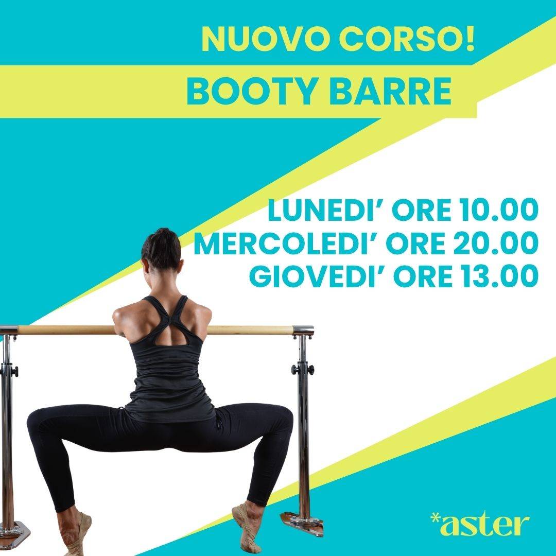 NUOVO CORSO DI BOOTY BARRE
