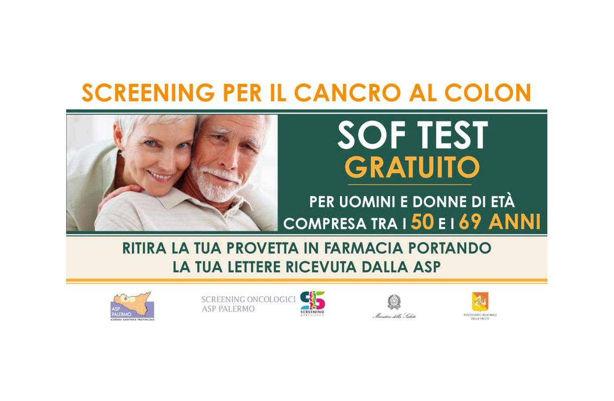 Screening per il cancro al colon retto -  Soft test GRATUITO