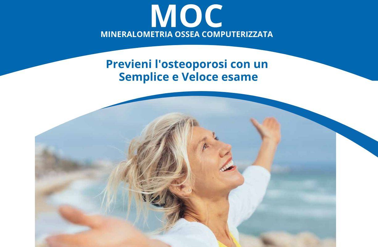 20 Maggio Giornata MOC Densitometria ossea gratuita