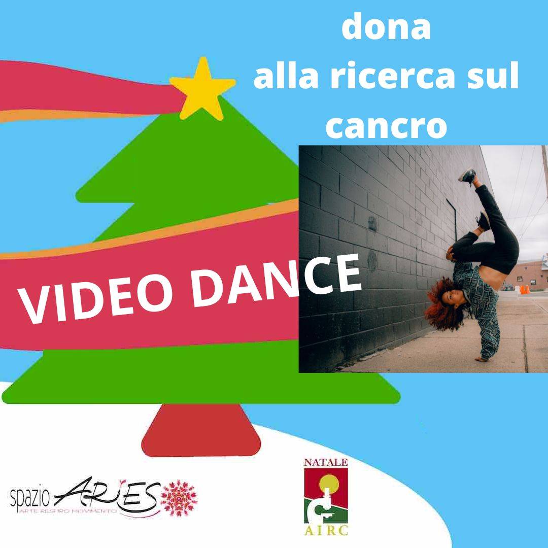 Sabato 17 dicembre ore 14 lezione di Video dance con Chiara