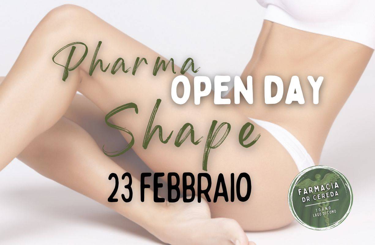 Giovedì 23 FEBBRAIO - Open day PHARMA-SHAPE