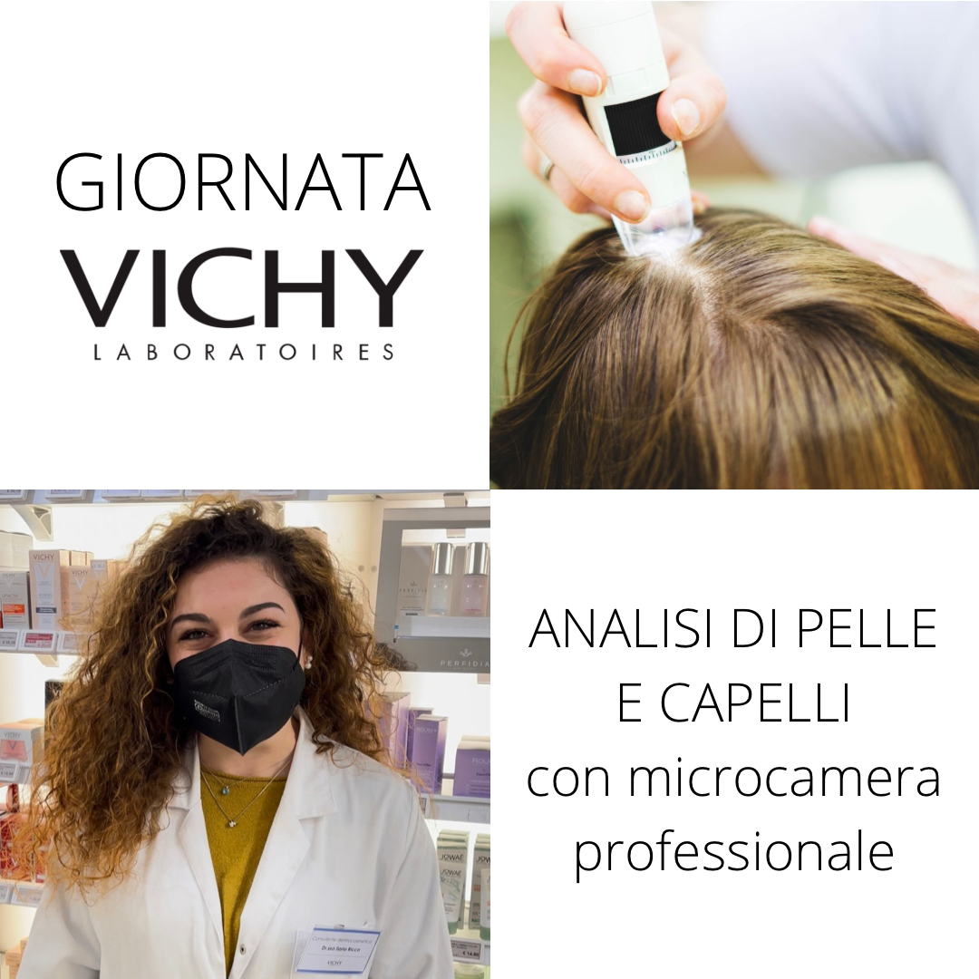 Analisi pelle e capelli con microcamera professionale