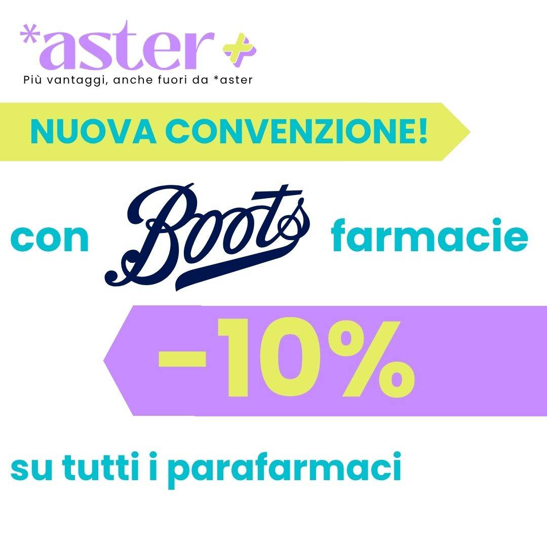 Più valore al tuo benessere: ASTER sceglie Farmacia Boots!