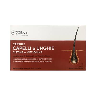 CAPSULE CAPELLI-UNGHIE CON CISTINA E METIONINA 60CPS