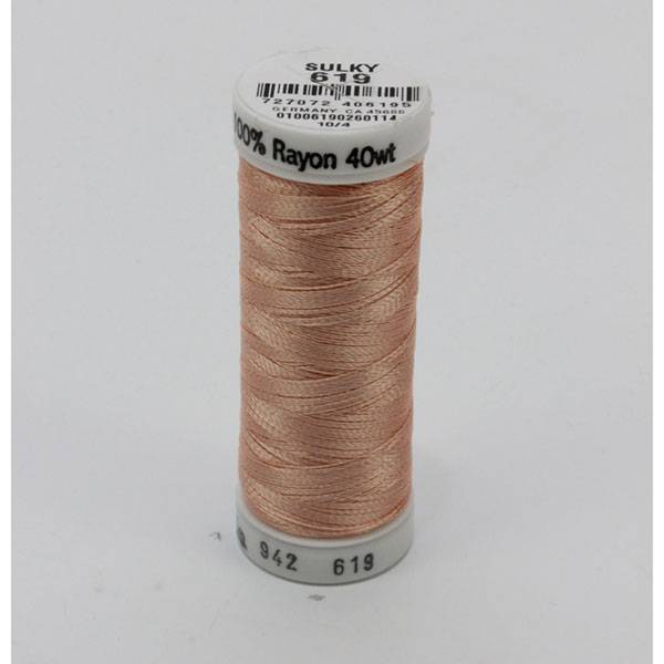 SULKY RAYON 40, 225m/250yds col. 0619