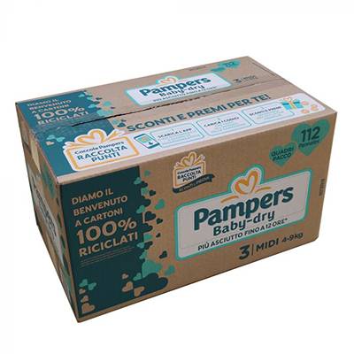 Pampers Quadripack Baby Dry
