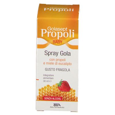 Golasept Propoli spray gola baby fragola