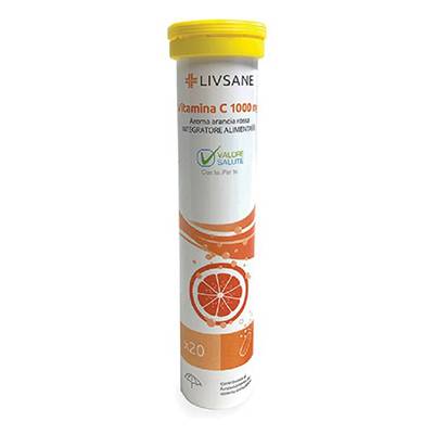 Livsane Vitamina C 1000mg 20cpr