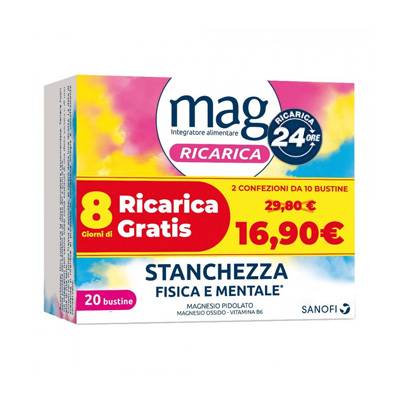 Mag Ricarica 24H OFFERTA 2 conf. da 10 buste