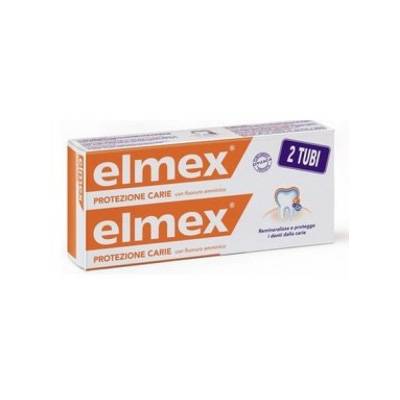 Elmex carie dentifricio bi pacco