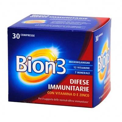 Bion3: acquistando due confezioni 10 € sconto immediato