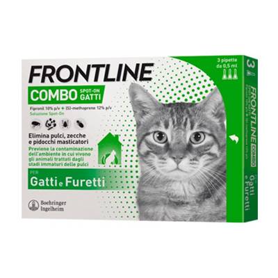 Frontline Combo per gatti/furetti