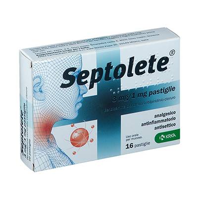 Septolete 16 pastiglie