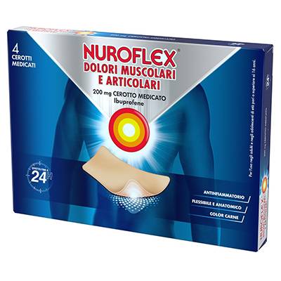 Nuroflex dolori muscolari articolari 4 cerotti