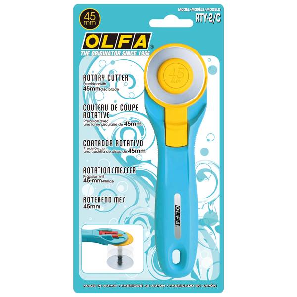 OLFA® Cutter Rotativo RTY-2 45mm