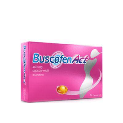 Buscofen Act 12 capsule molli 400mg