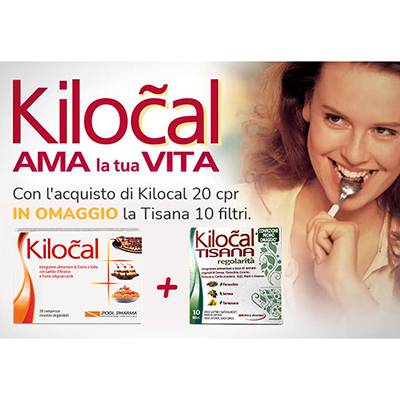 Kilocal cpr. + Kilocal Tisana in omaggio