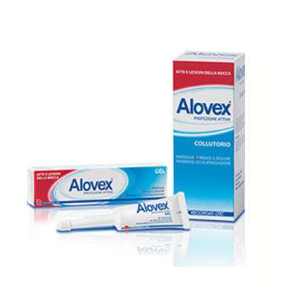 Alovex protezione attiva gel 8ml/collutorio 120ml