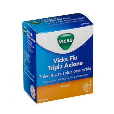 VICKS FLU TRIPLA AZIONE 10BST