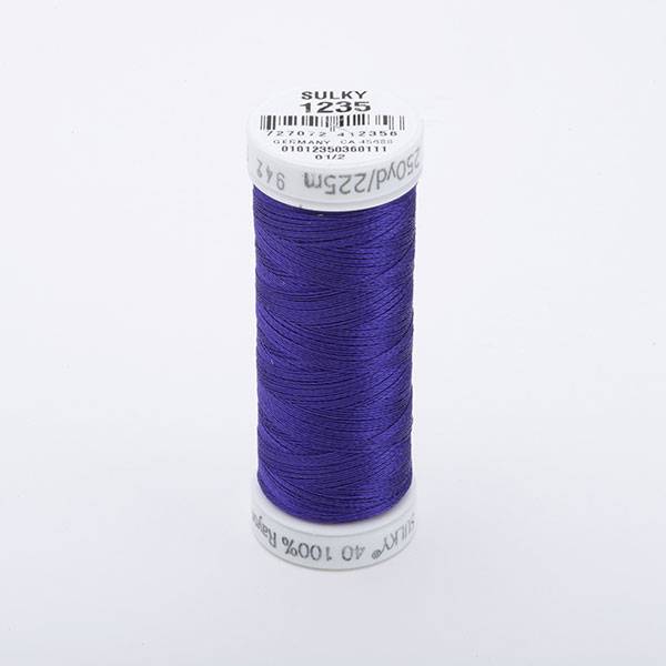 SULKY RAYON 40, 225m/250yds col. 1235