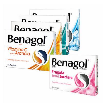 Benagol 16 pastiglie gusti vari