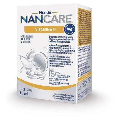 Nancare vitamina D gocce 10ml