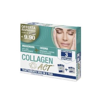 Collagen act maschera 3pz