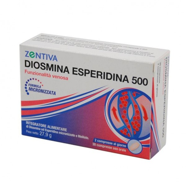ZENTIVA DIOSMINA ESPE500 30CPR