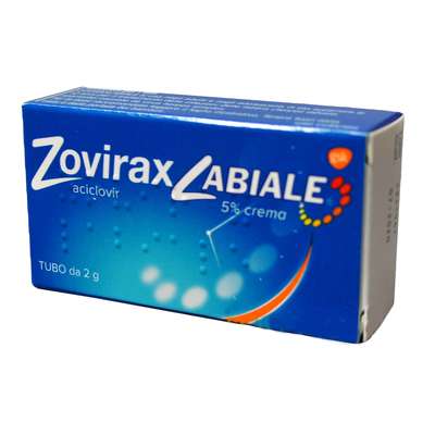 Zovirax labiale 5% crema 2g