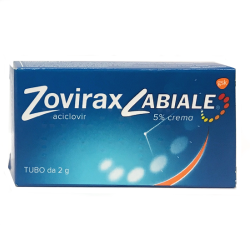Zovirax labiale 5% crema 2g
