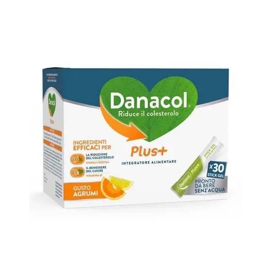 Danacol plus+ 30 stick gel